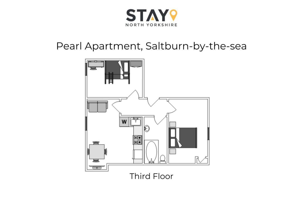 Host & Stay - Pearl Apartment 솔트번바이더씨 외부 사진